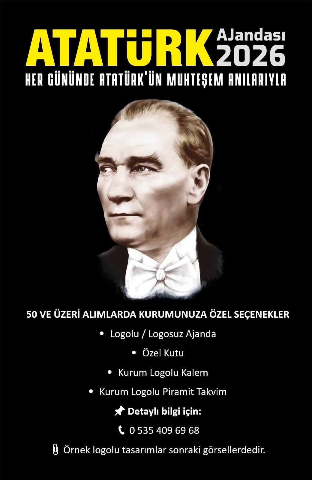 Atatürk Ajandası 2026