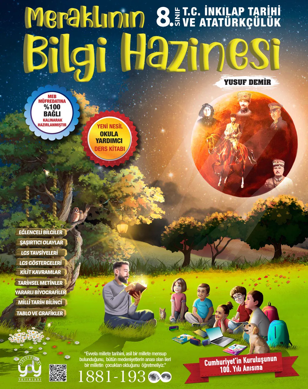 Meraklının Bilgi Hazinesi T. C. İnkılap Tarihi ve Atatürkçülük 8. Sınıf