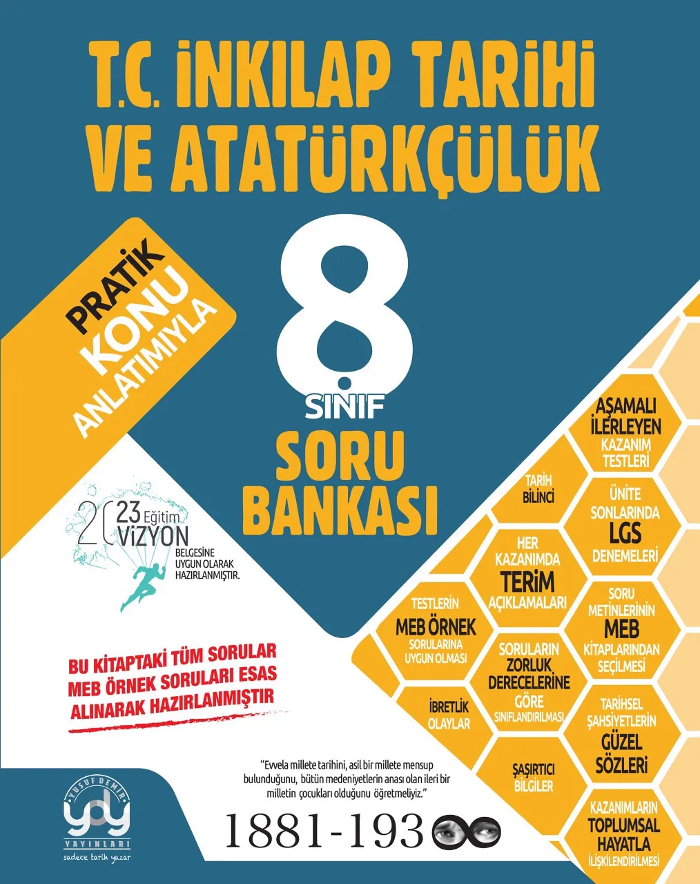 T. C. İnkılap Tarihi ve Atatürkçülük 8. Sınıf Soru Bankası